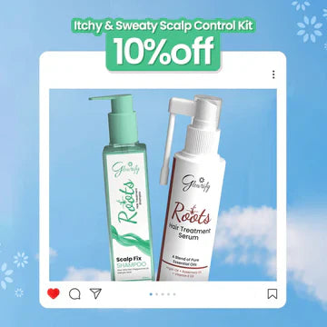Itchy Sweaty Scalp Bundle ( Roots Serum 120ml / Roots Scalp Fix Shampoo 200ml )