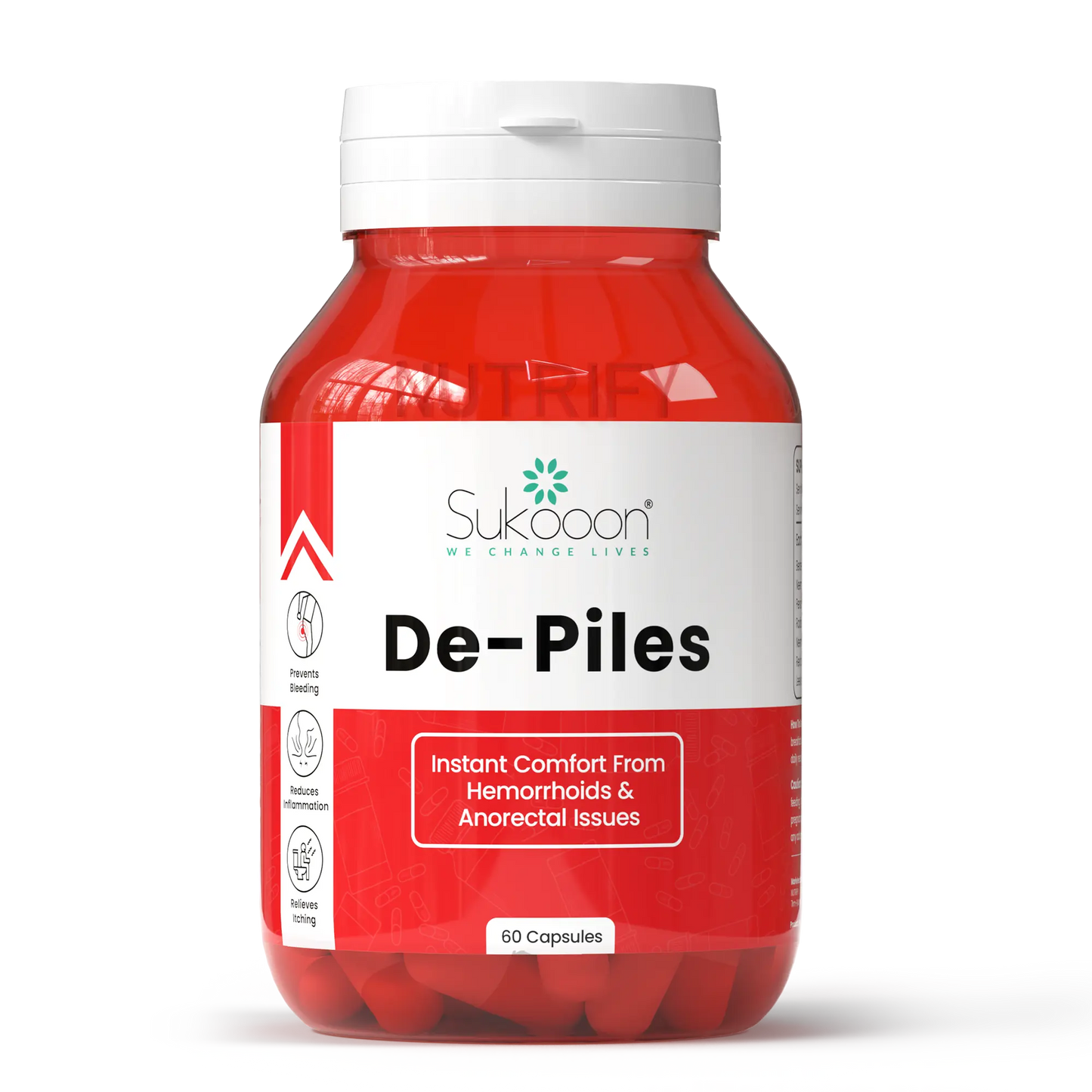 De-Piles Capsules | For Hemorrhoids & Anorectal Issues