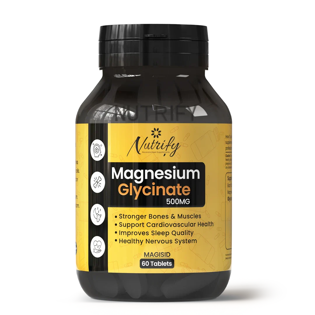 Magnesium Glycinate | For Bones, Muscle & Nerves Support
