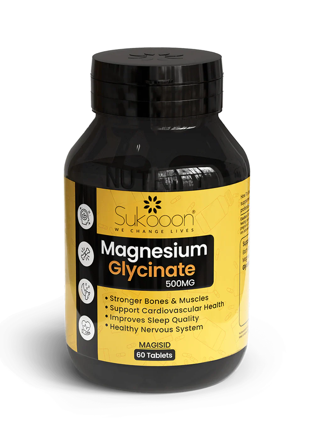 Magnesium Glycinate | For Bones, Muscle & Nerves Support