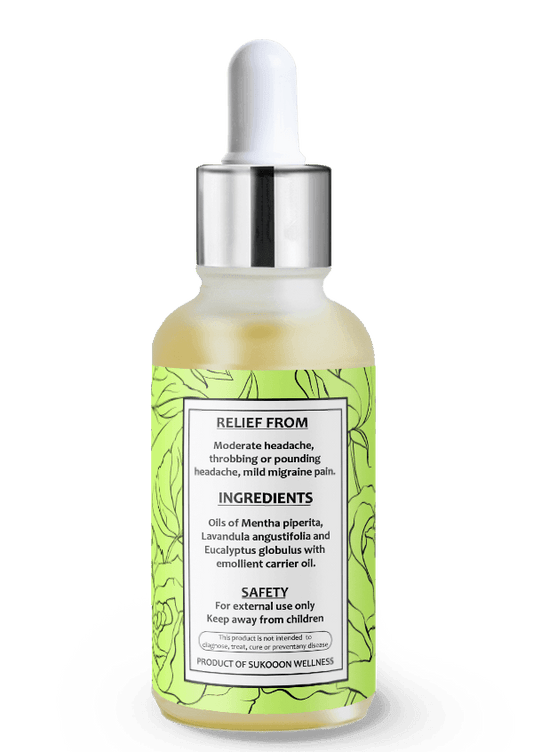 RELAXO - For Headache & Migrane Relief Oil - swapnearn
