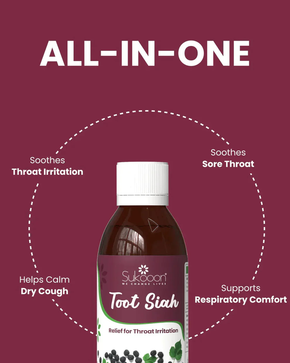 Toot Siah Syrup 120ml