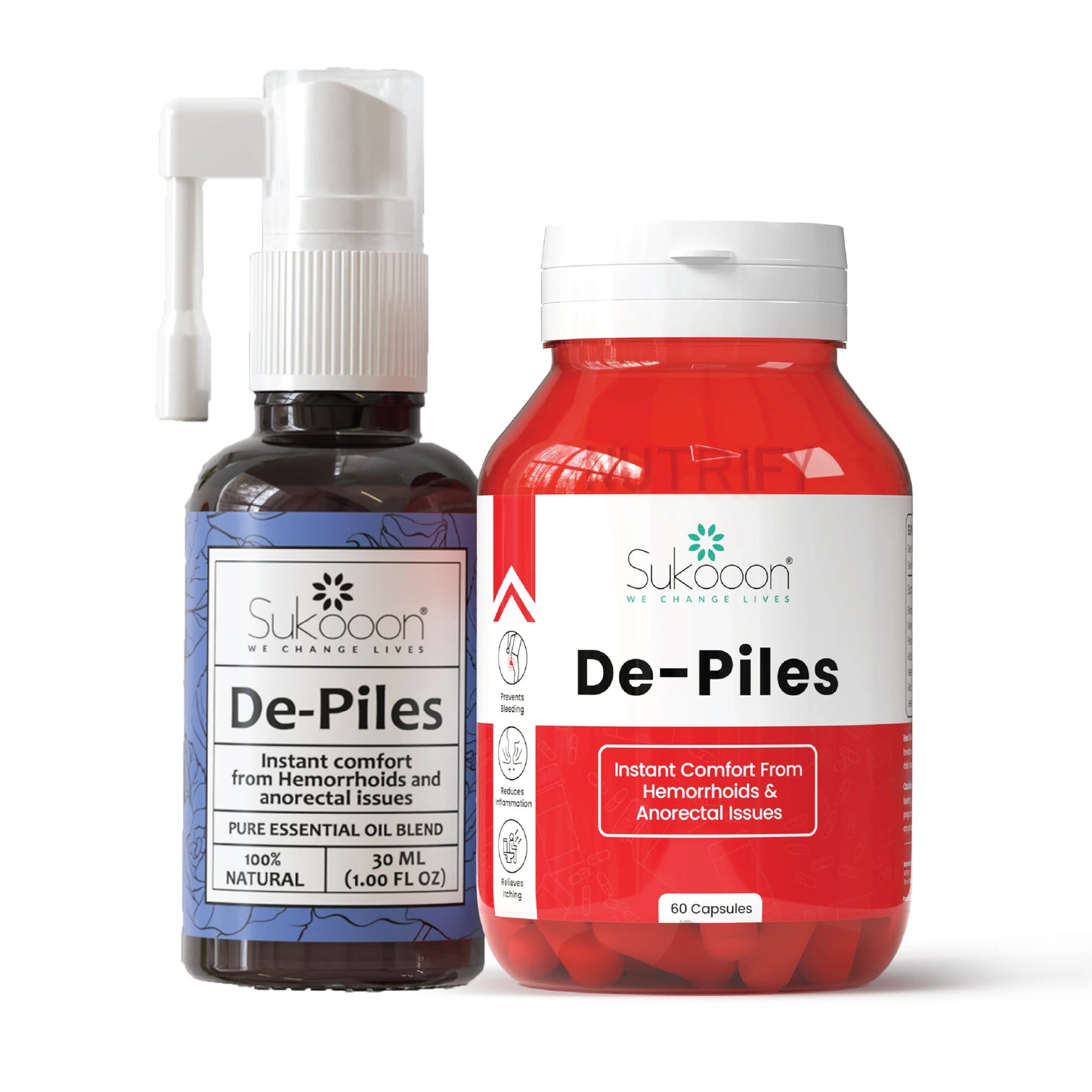 De-Piles Oil | Essential Oil Blend For Hemmorhoids