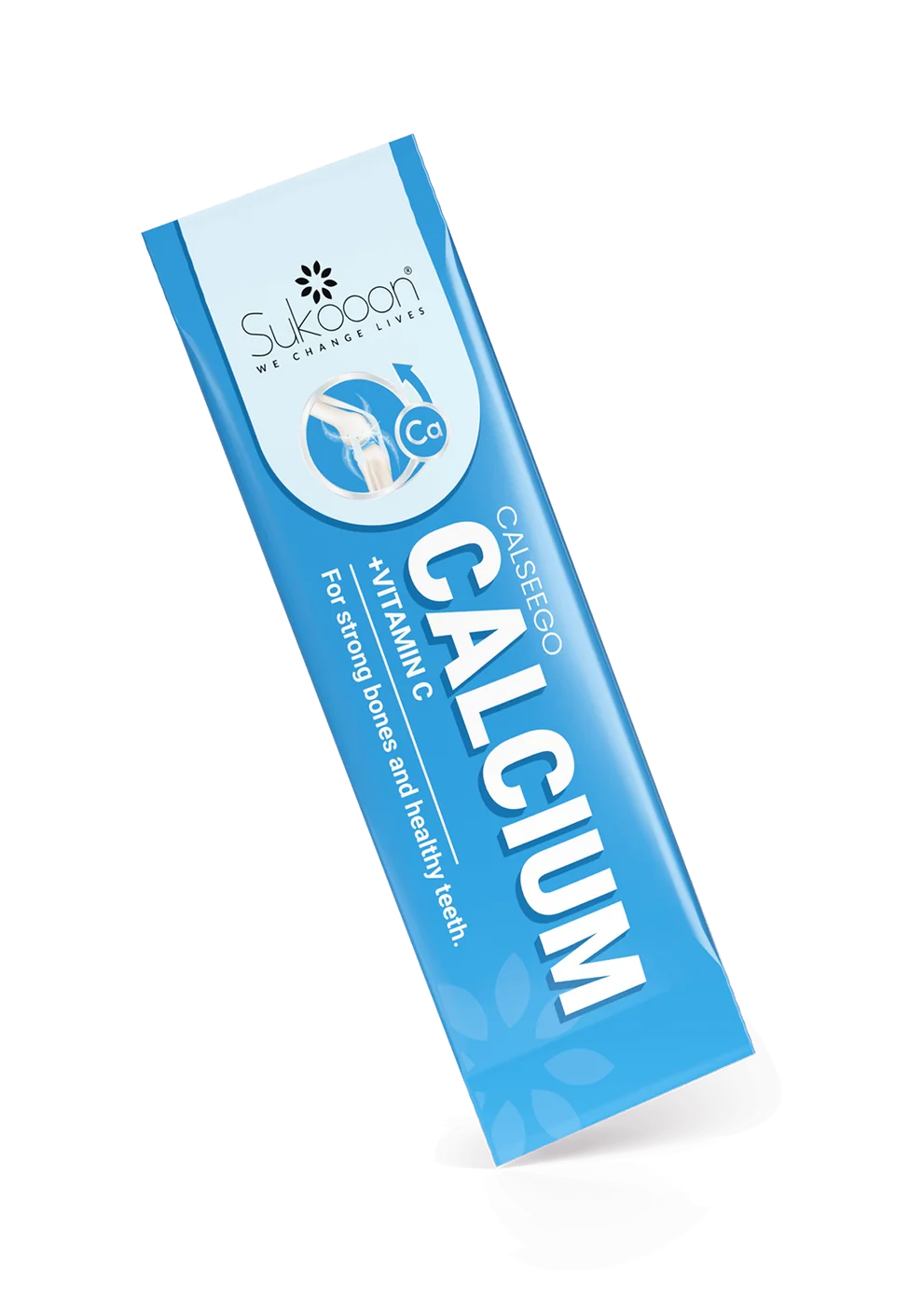 CALSEEGO (High-Strength Calcium+ Vitamin C) Sachet by Sukooon 10's