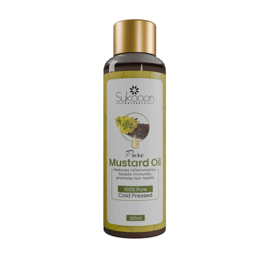Mustard Oil | 120ml 100% Pure Cold Pressed Oil